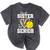 Proud Sister Of A 2026 Senior Softball Graduation Leopard Mineral Wash Tshirts Mineral Black