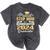Proud Step Mom Of Kindergarten Graduate 2024 Graduation Step Mineral Wash Tshirts Mineral Black