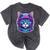 Retro 80s Cat In Space Suit Nostalgia Cat Vintage Astronaut Mineral Wash Tshirts Mineral Black
