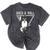 Rock & Roll Wizard Music Nostalgia Premium Tri-Blend Mineral Wash Tshirts Mineral Black