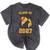 Rubber Duck Class Of 2027 Senior 2027 Graduation Year Senior Mineral Wash Tshirts Mineral Black