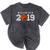 Senior 2019 Basketball Shirt Graduation Class Of 2019 Stars Mineral Wash Tshirts Mineral Black