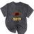 Senior 2019 Graduation Shirt Burgundy Gold Class Colors G23 Mineral Wash Tshirts Mineral Black