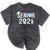 Senior 2021 Grad Shirt 2021 Graduation Mineral Wash Tshirts Mineral Black