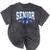Senior 2026 Class Of 2026 Toile Coquette Bow Graduation 2026 Mineral Wash Tshirts Mineral Black