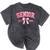 Senior 2026 Coquette Pink Bow Class Of 2026 Graduation Girls Mineral Wash Tshirts Mineral Black
