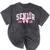 Senior 2026 Coquette Pink Bow Girls Class Of 2026 Graduation Mineral Wash Tshirts Mineral Black