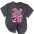 Senior 2026 Graduation Girls Coquette Pink Bow Class Of 2026 Premium Mineral Wash Tshirts Mineral Black