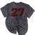 Senior 2027 Maroon Senior Class Of 27 Jersey Graduation Mineral Wash Tshirts Mineral Black