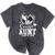 Senior Aunt Class Of 2026 Soccer Graduation Heart Mineral Wash Tshirts Mineral Black
