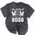 Senior Basketball Mom Class Of 2026 Graduation Premium Tri-Blend Mineral Wash Tshirts Mineral Black