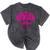 Senior Class Of 2026 Coquette Pink Bow Graduation 2026 Mineral Wash Tshirts Mineral Black
