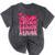 Senior Class Of 2026 Pink Coquette Bow Graduation 2026 Mineral Wash Tshirts Mineral Black