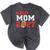 Senior Football Mom 2027 Team Class Of 2027 Graduation Mom Mineral Wash Tshirts Mineral Black