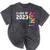 Senior Graduation Class Of 2023 Aunt Senior Tie Dye Mineral Wash Tshirts Mineral Black