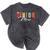 Senior Mom 2024 Graduation Heart Class Of 2024 Mineral Wash Tshirts Mineral Black