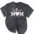 Senior Mom Baseball 2025 Class Of 2025 Graduation Mineral Wash Tshirts Mineral Black