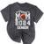Senior Mom Class Of 2024 Football Proud Mom Graduation Mineral Wash Tshirts Mineral Black