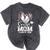 Senior Mom Class Of 2026 Baseball Graduation Heart Mineral Wash Tshirts Mineral Black