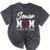 Senior Mom Class Of 2026 Graduation Mineral Wash Tshirts Mineral Black