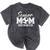 Senior Mom Class Of 2026 Soccer Mom Graduation Premium Tri-Blend Mineral Wash Tshirts Mineral Black