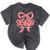 Senior Twenty Twenty-Six Coquette Graduation Class Of 2026 Mineral Wash Tshirts Mineral Black