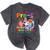So Long Prek Pre-K Graduation Graduate Unicorn Kids Girls Mineral Wash Tshirts Mineral Black