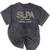 Speech Therapy Graduation For SLPA Therapist Mineral Wash Tshirts Mineral Black