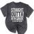 Straight Outta 4th Grade Graduation Class 2026 Fourth Grade Mineral Wash Tshirts Mineral Black