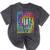 Straight Outta 5th Grade Class Of 2022 School Graduation Mineral Wash Tshirts Mineral Black