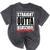 Straight Outta High School Class Of 2023 Graduation Mineral Wash Tshirts Mineral Black