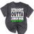 Straight Outta Junior High School Class Of 2022 Graduation Mineral Wash Tshirts Mineral Black