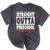 Straight Outta Preschool Class Of 2018 Graduation Shirt Mineral Wash Tshirts Mineral Black
