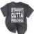 Straight Outta Preschool Shirt Graduation Idea Mineral Wash Tshirts Mineral Black