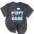 Super Proud Poppy Of 2025 Graduate Senior Graduation Family Mineral Wash Tshirts Mineral Black