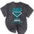 Superhero RN Nurse Shirt Graduation Mineral Wash Tshirts Mineral Black