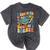 i Survived My Daughter's Bachelors Degree Groovy Graduation Mineral Wash Tshirts Mineral Black