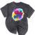 Totally 80's Tie Dye Retro Vibes 1980s Style Nostalgia Mineral Wash Tshirts Mineral Black