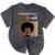 Unapologetically MSW-Ish Student Graduation Afro Mineral Wash Tshirts Mineral Black