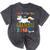 Unicorn Kindergarten Graduation Shirt Girls Mineral Wash Tshirts Mineral Black