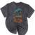 Vintage Locomotive Nostalgia Railroad Stars Mineral Wash Tshirts Mineral Black