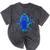 Yk2 Grunge Earthy Blue Cat With Stars Tomboy 90s Nostalgia Premium Tri-Blend Mineral Wash Tshirts Mineral Black