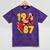 1987 Retro Roller Skate Vintage 80s Nostalgia Collector Mineral Wash Tshirts Mineral Purple