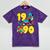 1990 Retro Raised In The 90s Old School Nostalgia Vibes Mineral Wash Tshirts Mineral Purple