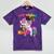1st Grade Nailed It Flossing Unicorn Graduation Shirt Mineral Wash Tshirts Mineral Purple