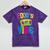 2000's Vibe Hip Hop Costume Early 2000s Party Nostalgia Mineral Wash Tshirts Mineral Purple