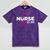 2018 Nursing School Graduation New Nurse Shirt Mineral Wash Tshirts Mineral Purple
