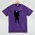 2019 Football Graduation Dab Shirt- Dabbing Graduate Mineral Wash Tshirts Mineral Purple
