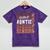 2026 Football Senior Auntie Graduation Matching Family Mineral Wash Tshirts Mineral Purple