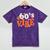 60's Vibe Retro Nostalgia Classic Mixtape Era 1960s Party Mineral Wash Tshirts Mineral Purple